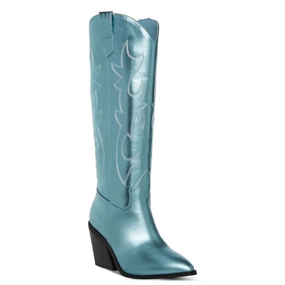 Madden Girl Arizona knee-high cowboy boots - Picture 2 of 12